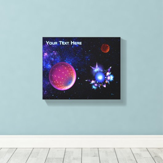 Fahrt nach Nzgrshdekl Leinwanddruck (Insitu (Holzboden))