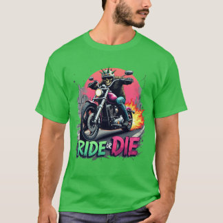 Fahrt oder Die - Fett Stadtfahrer Grafik Design T-Shirt