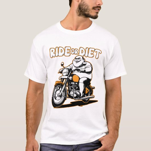 Fahrt oder Ernährung T-Shirt (Vorderseite)