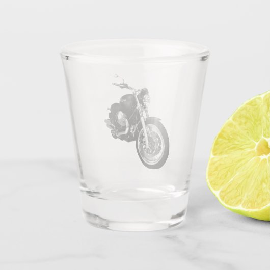 Fahrt oder Schuss Schnapsglas (Rückseite)