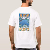 Fahrt Pluto/T-Rex T T-Shirt (Rückseite)