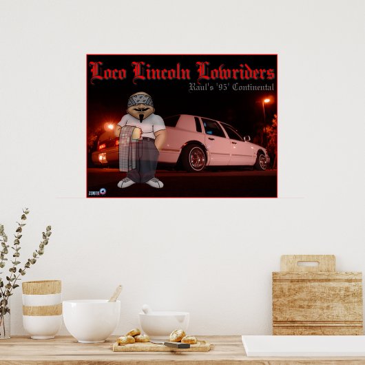 Fahrt Poster (Küche)