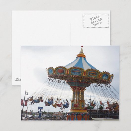 Fahrt Postkarte (Vorne/Hinten)