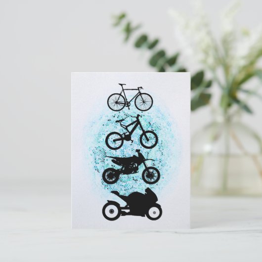 Fahrt Postkarte (Stehend Vorderseite)