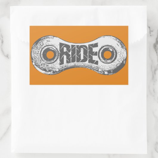 Fahrt Rechteckiger Aufkleber (Tasche)