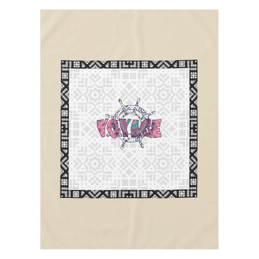 Fahrt Tischdecke (Vorderseite)
