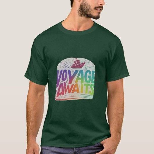 Fahrt wartet T-Shirt (Vorderseite)