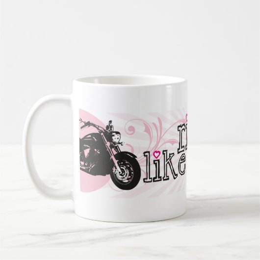 Fahrt wie ein Mädchen Kaffeetasse (Links)