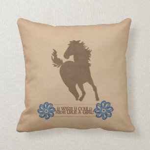 Fahrt wie ein Mädchen Kissen