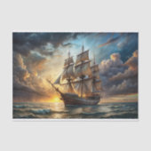 Fahrt zu Glory Majestic Tall Decoupage Seidenpapier (Vorderseite)