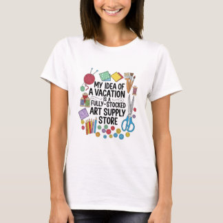Fahrt zum Floßladen | Funny Crafter Quote T-Shirt