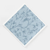 Fahrt zum Schloss Peacock Blue Serviette (Ecke)