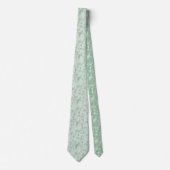 Fahrt zum Schloss Peacock Green Toile Neck Ti Krawatte (Vorderseite)