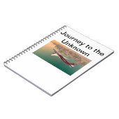 Fahrt zum unbekannten Notizbuch Notizblock (Linke Seite)