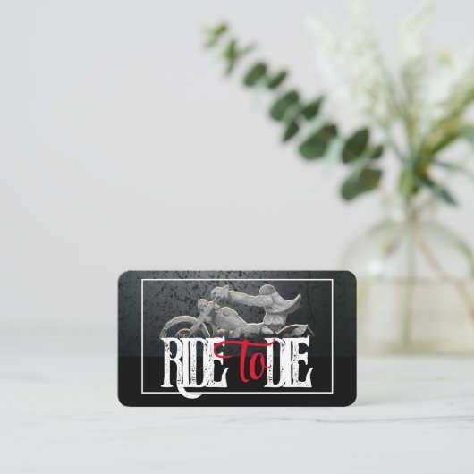 Fahrt zur Die Visitenkarte (Stehend Vorderseite)