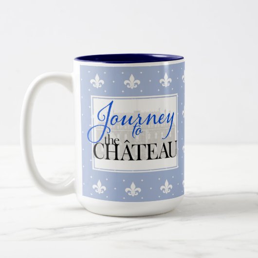 Fahrt zur Tasse Chateau Fleur-de-lis (Links)