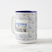 Fahrt zur Tasse Chateau Toile Pattern (Vorderseite Links)