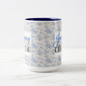 Fahrt zur Tasse Chateau Toile Pattern (Mittel)