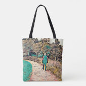 Fahrt zur unbekannten Tote-Tasche Tasche (Rückseite)