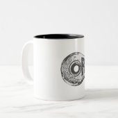 Fahrt Zweifarbige Tasse (Vorderseite Links)