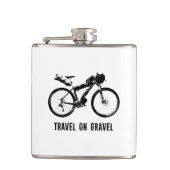 Fahrten auf dem Kiesbett Flachmann (Vorderseite)