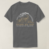 Fahrten mit dem Zug, bringen Sie ihn zum Bahnhof f T-Shirt (Design vorne)