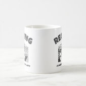 Fahrten ohne Grenzen lesen - Persönlich gestalten Kaffeetasse (Mittel)