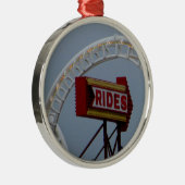 Fahrten und Rollen-Untersetzer Silbernes Ornament (Rechts)