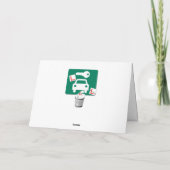 Fahrtest bestanden ~ Herzlichen Glückwunsch! Karte (Rückseite)