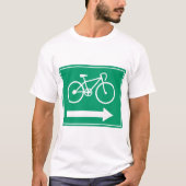 Fahrtrichtung T-Shirt (Vorderseite)