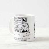 Fahrunterricht - Welche Straßenseite? Kaffeetasse (Vorderseite Links)