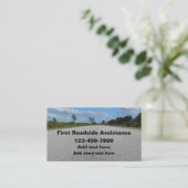 Fahrwegunterstützungsdienst Visitenkarte (Stehend Vorderseite)