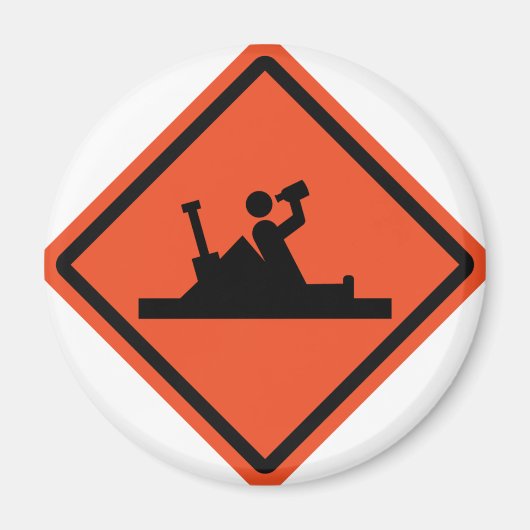 Fahrwerk für lustiges Bier Magnet (Vorne)