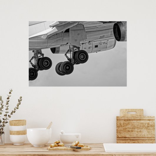 Fahrwerk Poster (Küche)