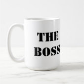 Fahrwerkproroller "der Chef-" Tasse (Links)