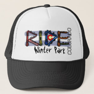 Fahrwinter-Park-Coloradosnowboardhut Truckerkappe