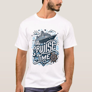 Fahrzeit - Design für den nautischen Urlaub im Ret T-Shirt