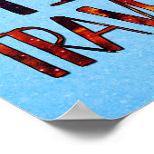 Fahrzeit Poster (Ecke)