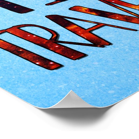 Fahrzeit Poster (Ecke)