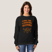 Fahrzeug Bs Lademechanismus Auto Serviceman Kraftf Sweatshirt (Vorne ganz)