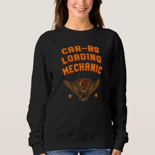 Fahrzeug Bs Lademechanismus Auto Serviceman Kraftf Sweatshirt (Vorderseite)