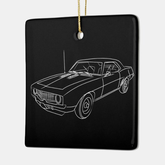 **FAHRZEUG** KERAMIKORNAMENT (Links)