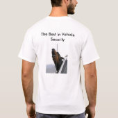 Fahrzeug-Sicherheit T-Shirt (Rückseite)