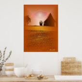 FAHRZEUG ÜBER HAUS - POSTER (Küche)