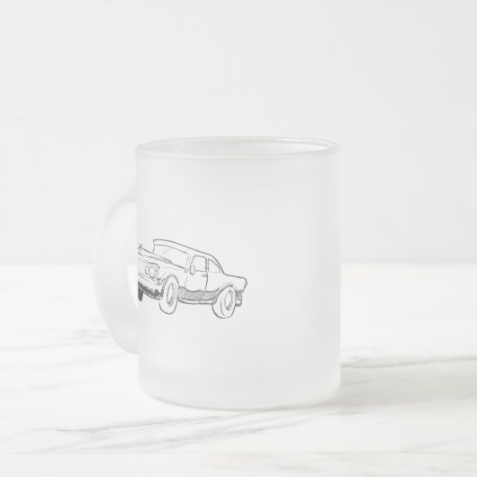 Fahrzeugdarstellung Mattglastasse (Vorderseite Links)