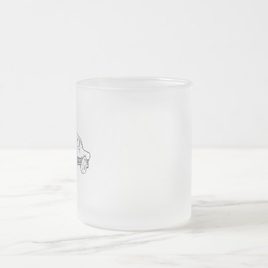 Fahrzeugdarstellung Mattglastasse (Mittel)