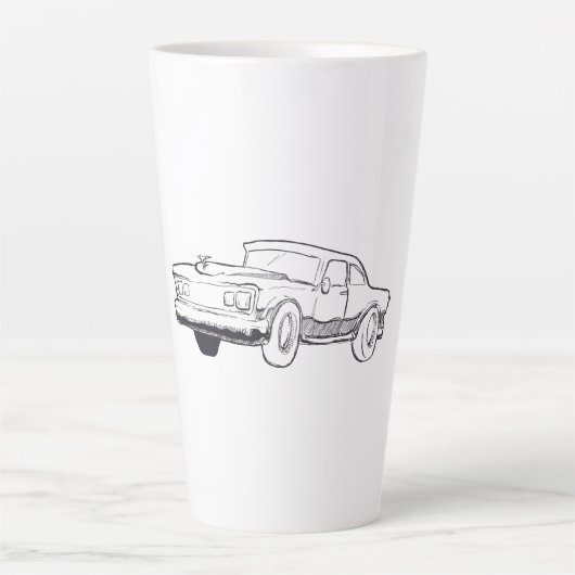 Fahrzeugdarstellung Milchtasse (Vorderseite)