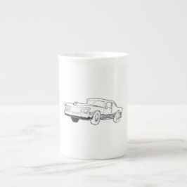 Fahrzeugdarstellung Porzellantasse
