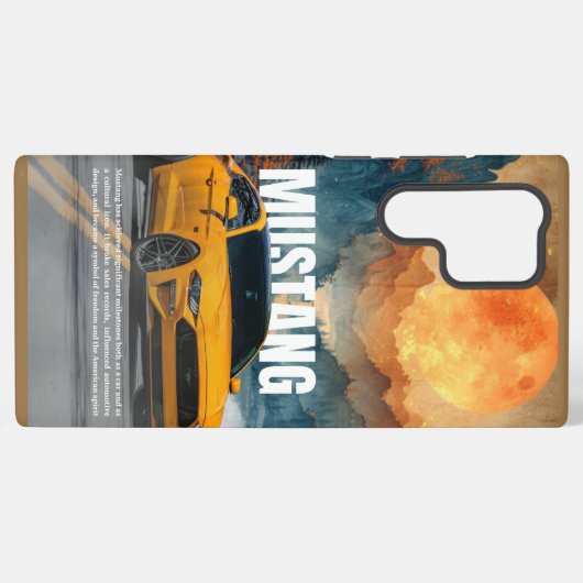 Fahrzeugdesign | Handy-Fall für kühne Automotive Samsung Galaxy Hülle (Rückseite (Horizontal))