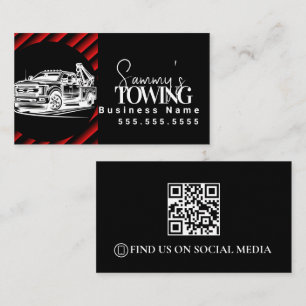 Fahrzeugdetailing QR-Code  Visitenkarte